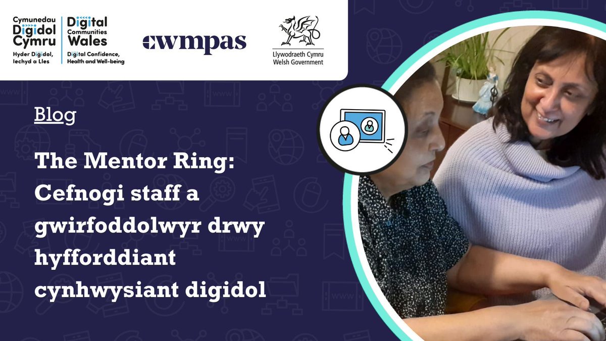 🚨 Blog newydd CDC! 'Mae Sujatha Thaladi, Prif Swyddog Gweithredol @TheMentorRing yn rhannu pam mae'n bwysig i staff a gwirfoddolwyr gael cyfleoedd i gael mynediad at hyfforddiant digidol wrth iddynt gefnogi ystod amrywiol o gymunedau.' 🗞️: buff.ly/3xfDtsb