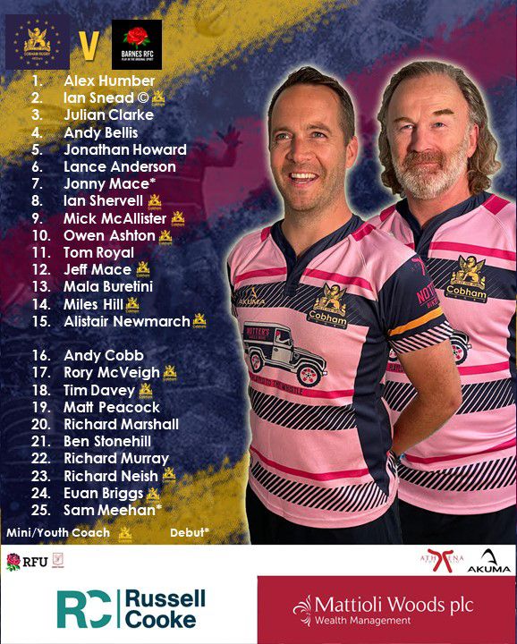 The Allstars are out for their final game on English soil this season (Nashville 🇺🇸 next up!). Coming up against @Barnes_Rugby this evening for a 7:45pm kick off on the Covenham Ground. Just the start your weekend needs.