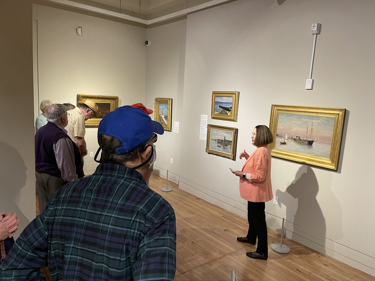 Thanks y’all for joining us yesterday as we learned all about #Florida painters with the @HarnMuseumofArt during “An Afternoon & Evening with the Paintings from the Vickers Collection” at Governor’s House Cultural Center & Museum! #itweetmuseums