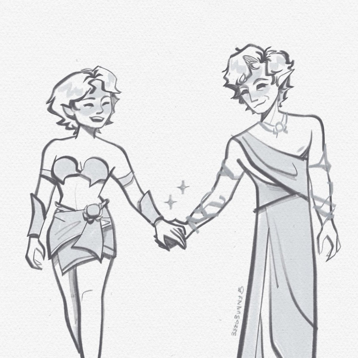 Finally reached the epilogue (after delaying for so long) &amp; i can't believe its finally over! Gosh i love this gameeee

#BG3 #astarion #BaldursGate3 #bg3art