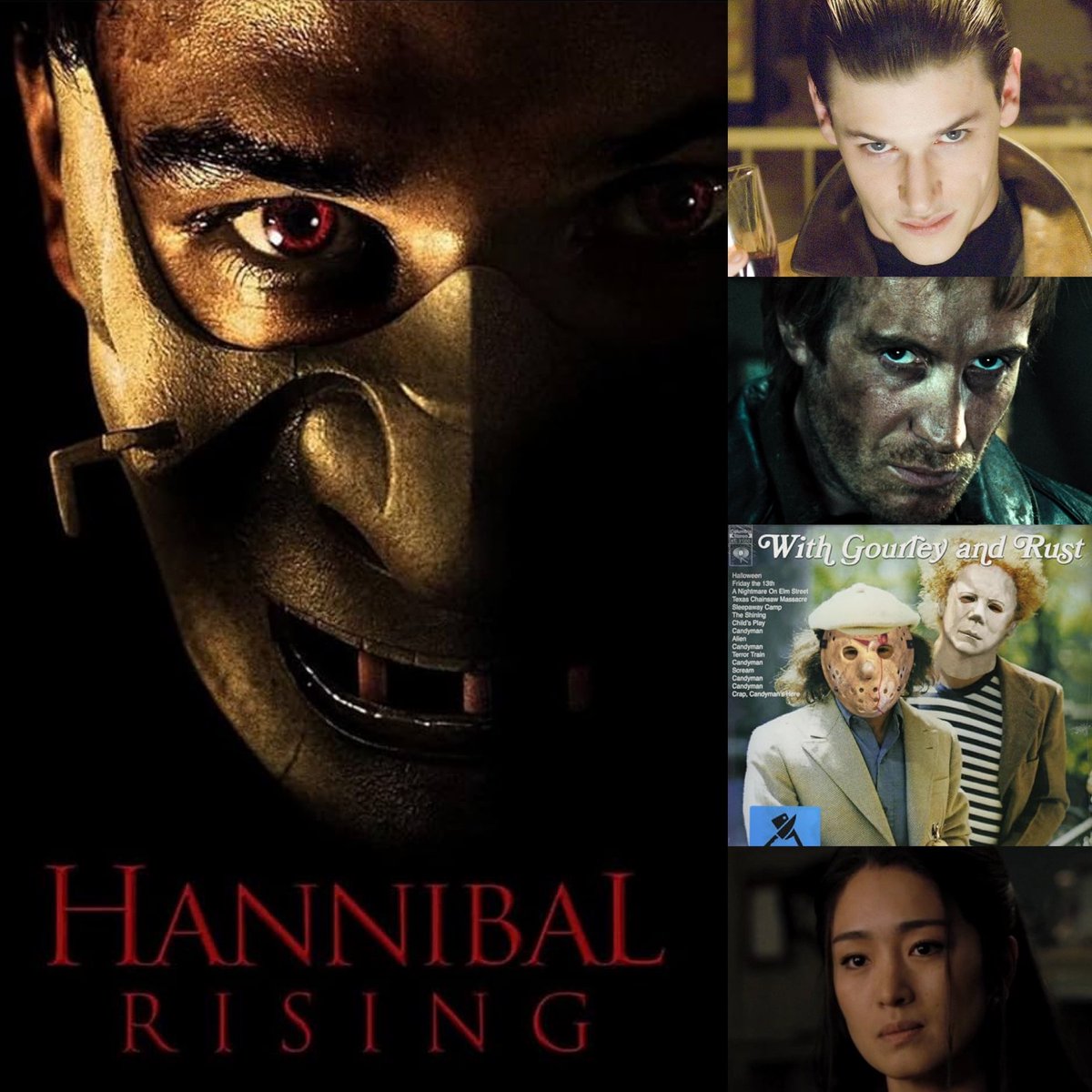 Join @MattGourley and me today on “With @gourleyandrust” for a PODCAST RECORDING of a HANNIBAL RISING. Avail everywhere! rb.gy/lybpql