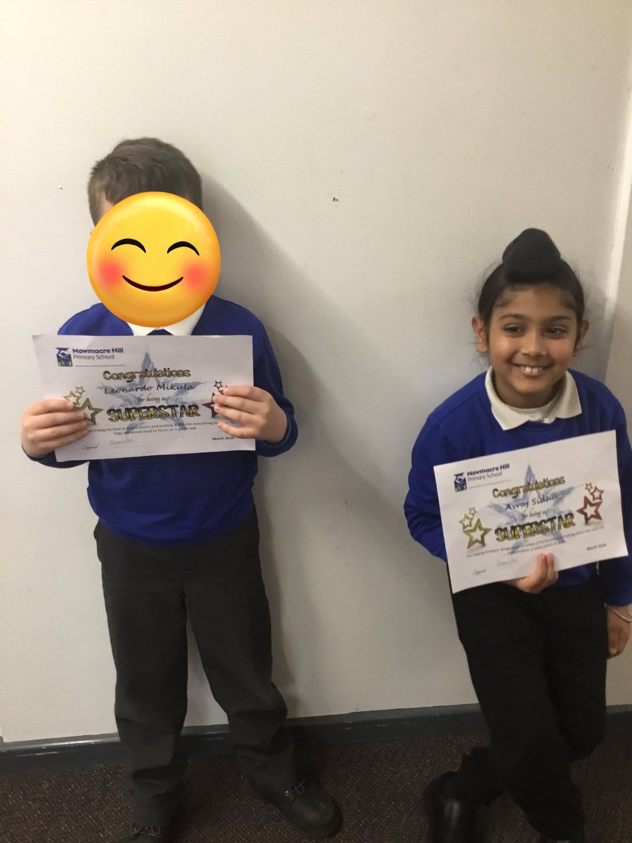 Well done to our Year 2 superstars for working extremely hard this half term! @MattSPeet