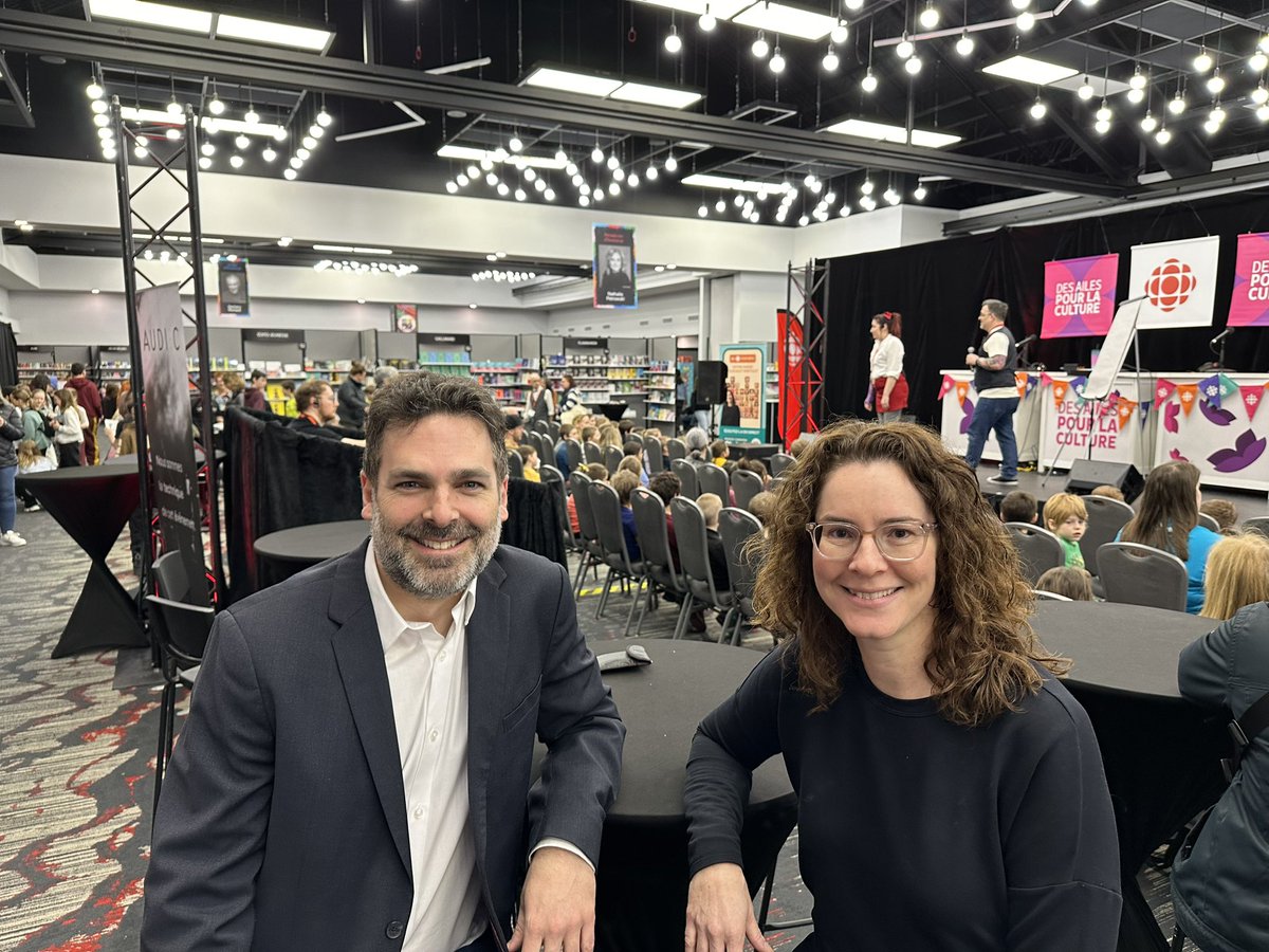 Au Salon du livre de Trois-Rivières pour présenter une conférence intitulée “Mieux cerner l’expérience d’emprunt dans la bibliothèque d’aujourd’hui et de demain”.

Bon salon à toutes et tous!

#SLTR 
#uqtr