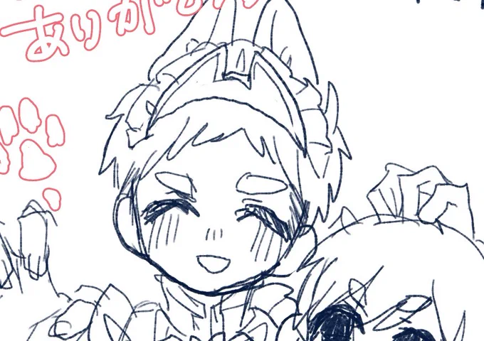 バチボコ可愛い顔が描けて満足 