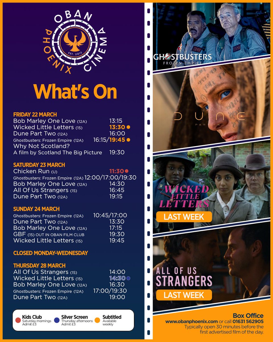Oban Phoenix Cinema tweet media