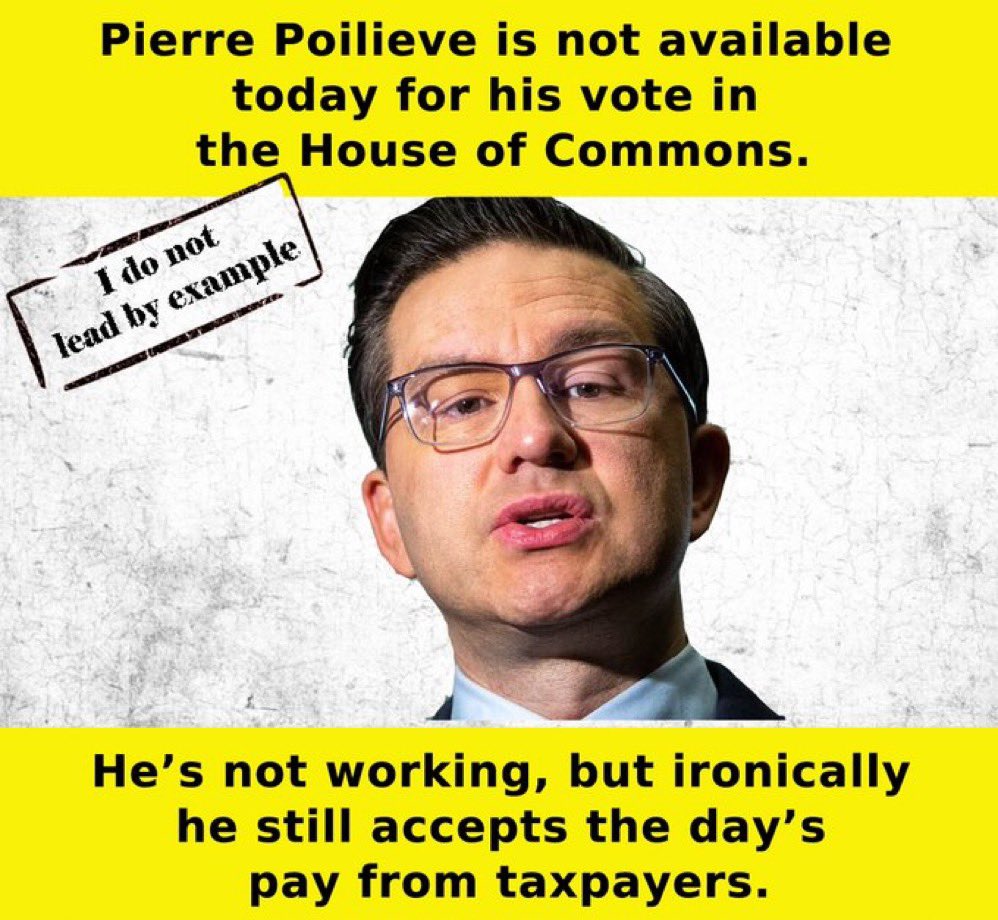 @merry123459 When over 30% of his followers paid bots, using paid polling, the upcoming election interference inquiry, his avoidance of the media, conservatives refusing debates, his mountain of lies crumbling, with not a single policy to help Canadians…PoiLIEvre is scared and desperate.