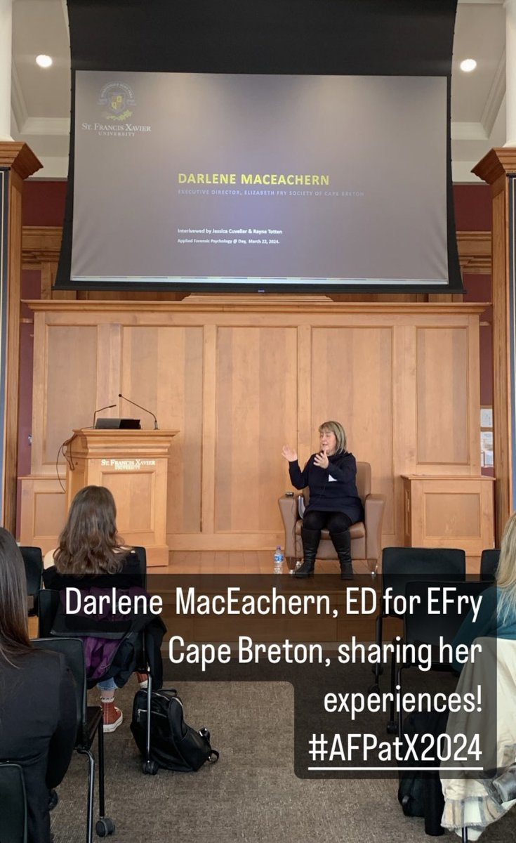 Darlene MacEachern joins us to shares her wealth of experience about her work at @EfryCB #AfpatX2024