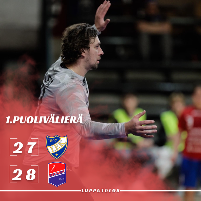 Voitto ensimmäisestä puolivälierästä – Sarja katkolla sunnuntaina Pirkkolassa! dicken.fi/index.php/herr… #käsipallo #handboll