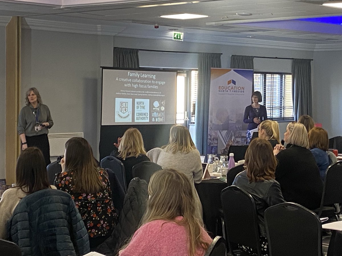 EY Education North Tyneside (@ntynesideey) on Twitter photo Kathryn from <a href="/sgps18/">Spring Gardens Primary School</a> and Emma from <a href="/branchandbone1/">branchandbone</a> talking about their effective parental engagement work #ENTconference Kathryn from <a href="/sgps18/">Spring Gardens Primary School</a> and Emma from <a href="/branchandbone1/">branchandbone</a> talking about their effective parental engagement work #ENTconference