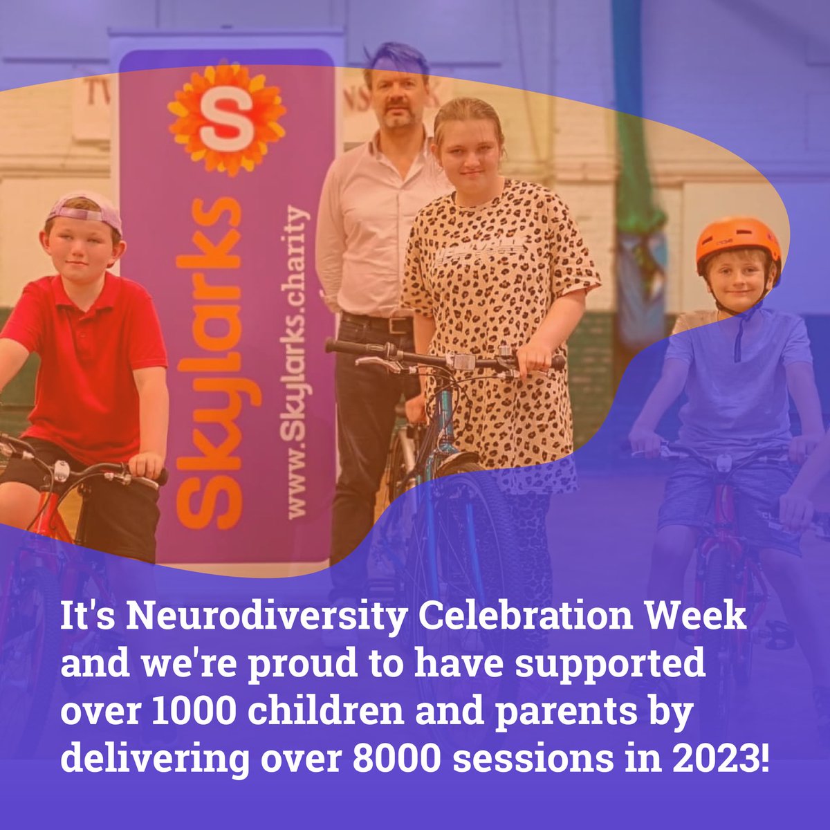 Empowering neurodiverse child to thrive!
Discover more about our services today! 🧠✨
 
skylarks.charity/page/what-we-do
 
#NeurodiversityWeek #InclusionMatters #EquityDiversityInclusion #skylarkscharity