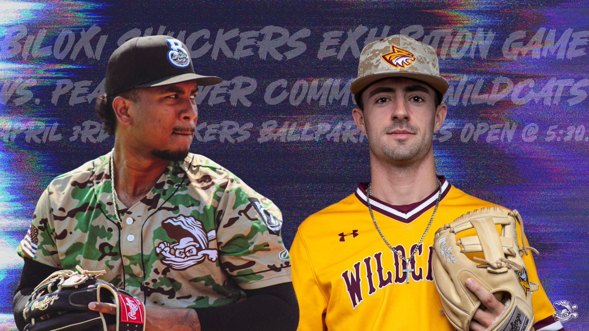 ⚾️ Don't miss the showdown at MGM Park! No. 5 @PRCC_Baseball faces the @BiloxiShuckers tomorrow at 6:35 p.m. 🏟️ Get your tickets and cheer on the Wildcats! 🎟️ ticketmaster.com/event/1B006045… #ROARwithCHAMPIONS🐾🏆