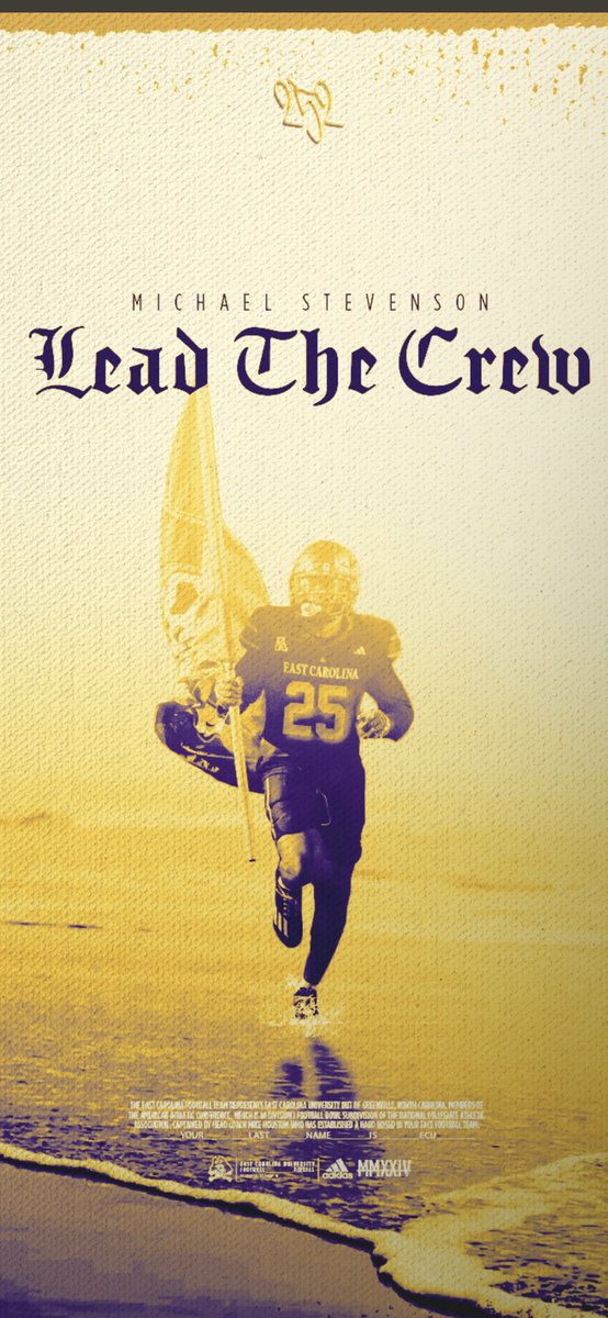 Thanks for the love @ECUPiratesFB !!!!