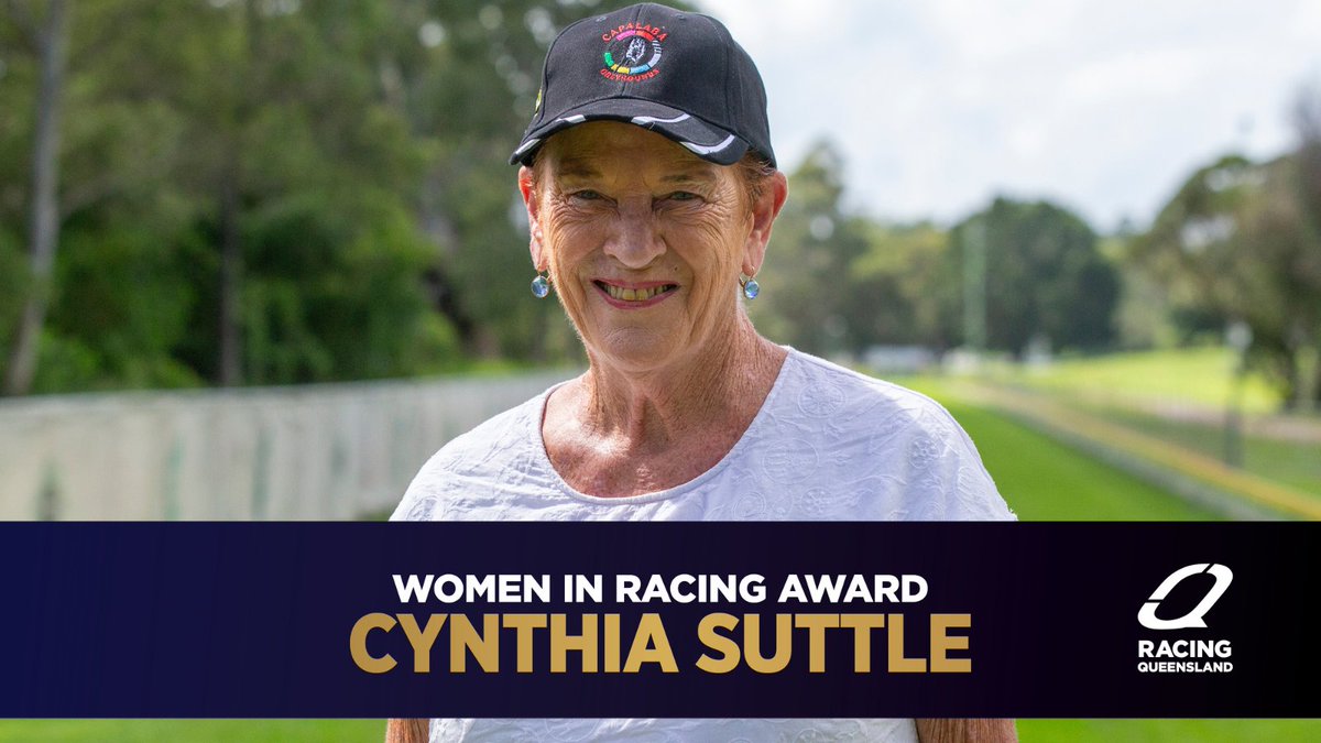 🐶 2023 <a href="/tabcomau/">TAB</a> QLD Greyhound Awards 🐶

✨ GA Women In Racing Award ✨

🏆 CYNTHIA SUTTLE

Cynthia Suttle has stood as a prominent figure in the Queensland greyhound industry for more than five decades. Acquiring her training licence at a mere 18 years old, Suttle has