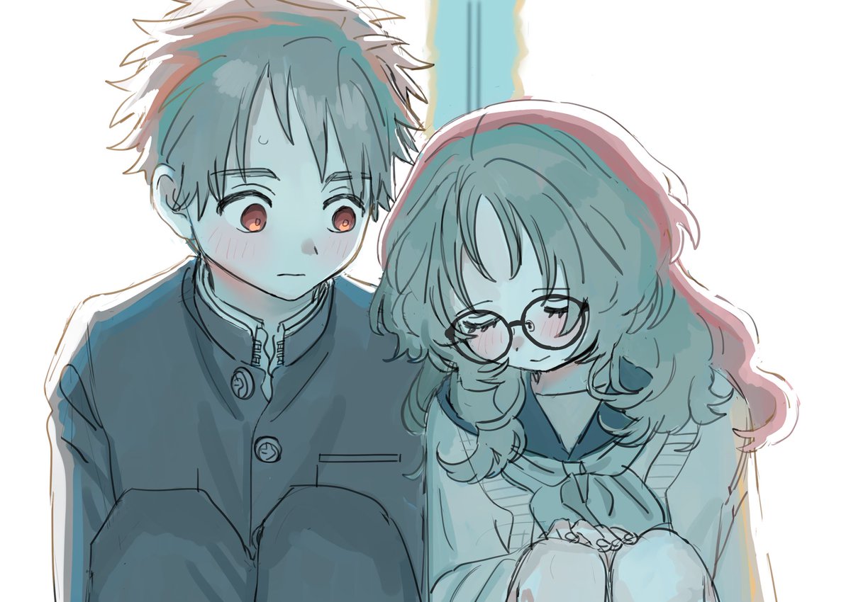 ガンガンJOKER4月号の 「#好きな子がめがねを忘れた 」は! 先に進む練習のお話です! どうぞよろしくお願いいたします🏫🌸  次号最終回です!  単行本最新11巻も発売中! 通常版→ amzn.asia/d/4NVYr2C 特装版→ amzn.asia/d/3yzaDKv