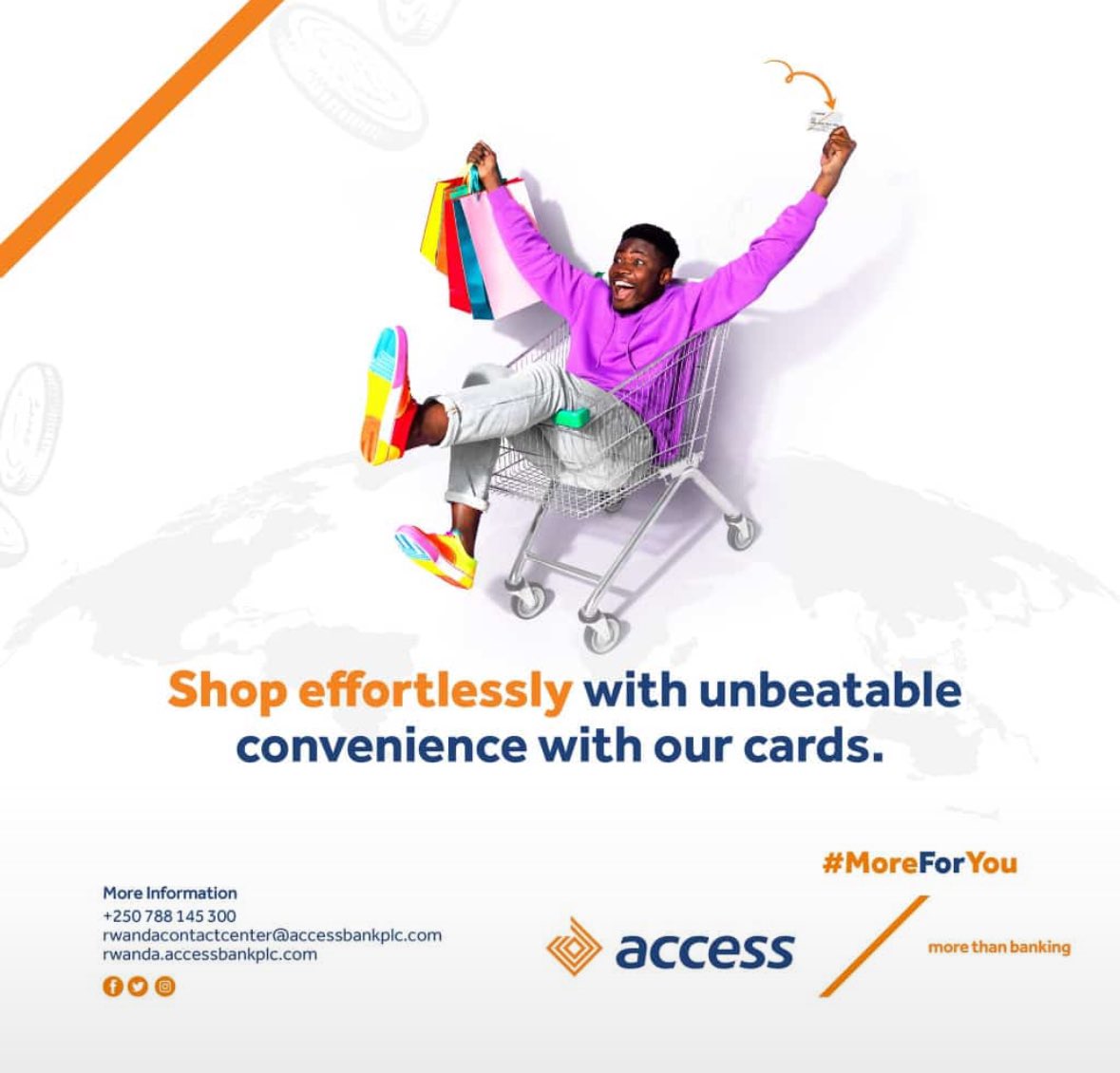 Let’s go CASHLESS with @accessbankrw 🤗

#AccessCares
#MoreForYou