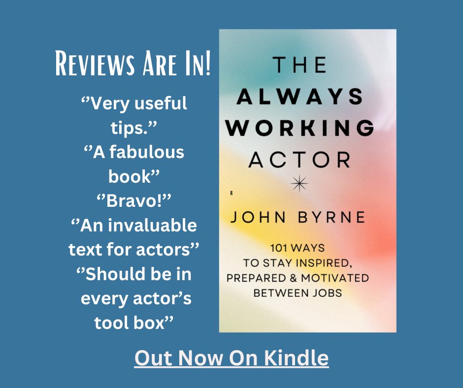 dearjohnbyrne's tweet image. Well that was a SCARY 24hrs after pressing the 'publish' button following 10+ years of writer's block. 😱😬 THANK YOU to every actor &amp;amp; industry friend whose kind comments have made it worthwhile. So glad #TheAlwaysWorkingAcror is helping. 🙏🏼 find it here:  bit.ly/3TLhKkL