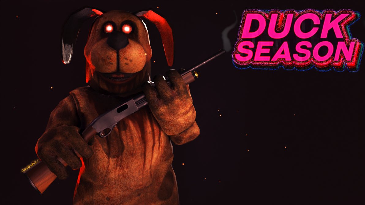Bad Dog.. wanted to do a  Duck Reason render with the Duck Season Dog himself! :)  #DuckSeason #DuckSeasonVR #Blender