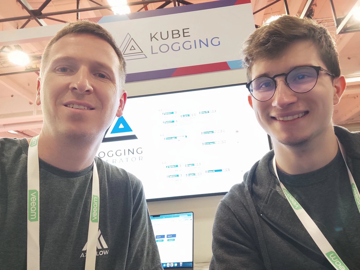 Last chance to see the Logging operator team at KubeCon! Find us this morning (10:30-12:30) at kiosk PP1-A in the Project Pavilion, or all day at the Axoflow booth (L36) time to learn about multi-tenant logging, the new Telemetry Controller, and more! axoflow.com/?p=6388