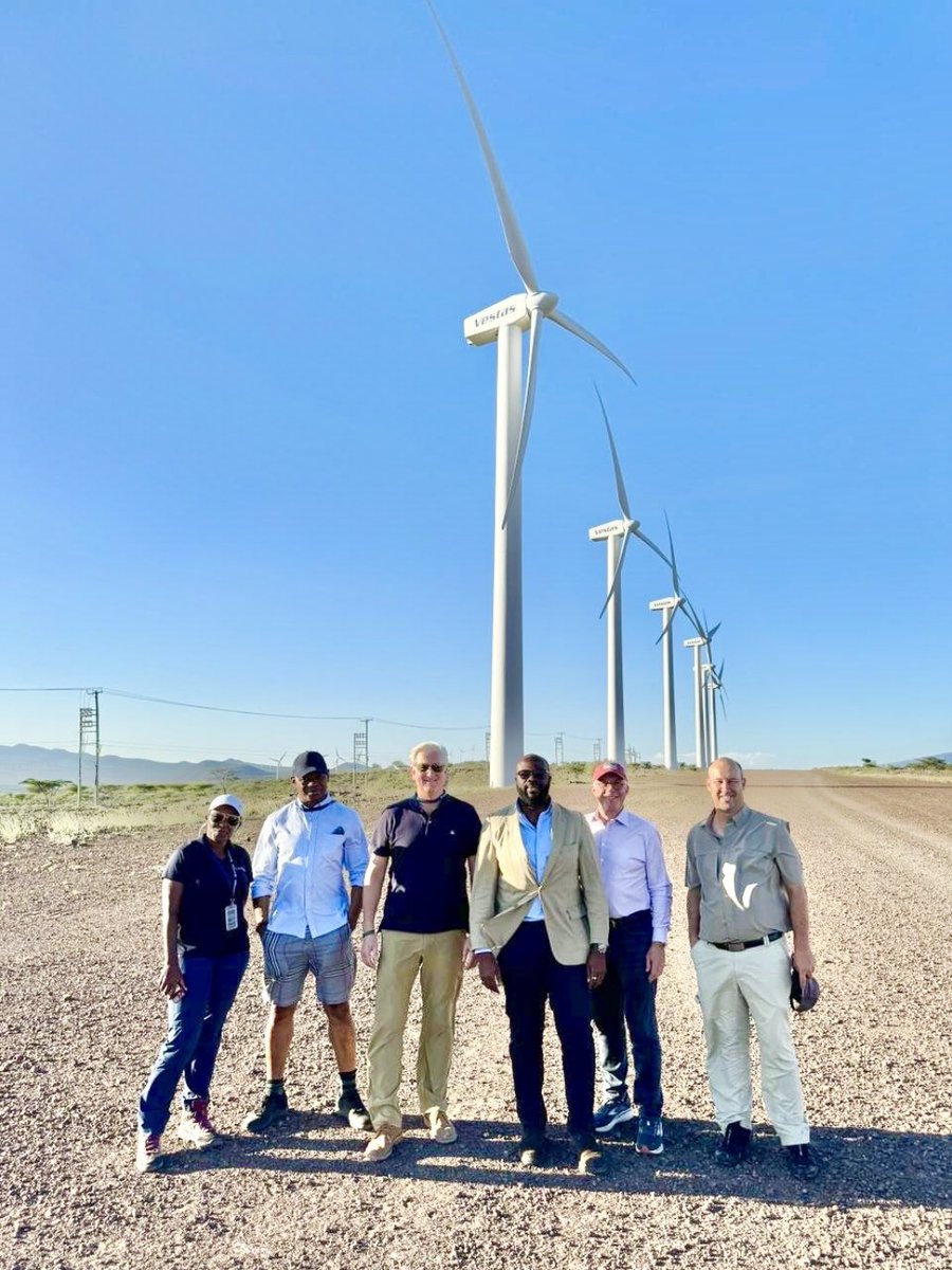 We're excited to share Anergi's ongoing commitment to sustainable energy in Sub-Saharan Africa! Our reps recently visited Lake Turkana Wind Power, a key project delivering 17% of Kenya's energy needs. #RenewableEnergy #LTWP