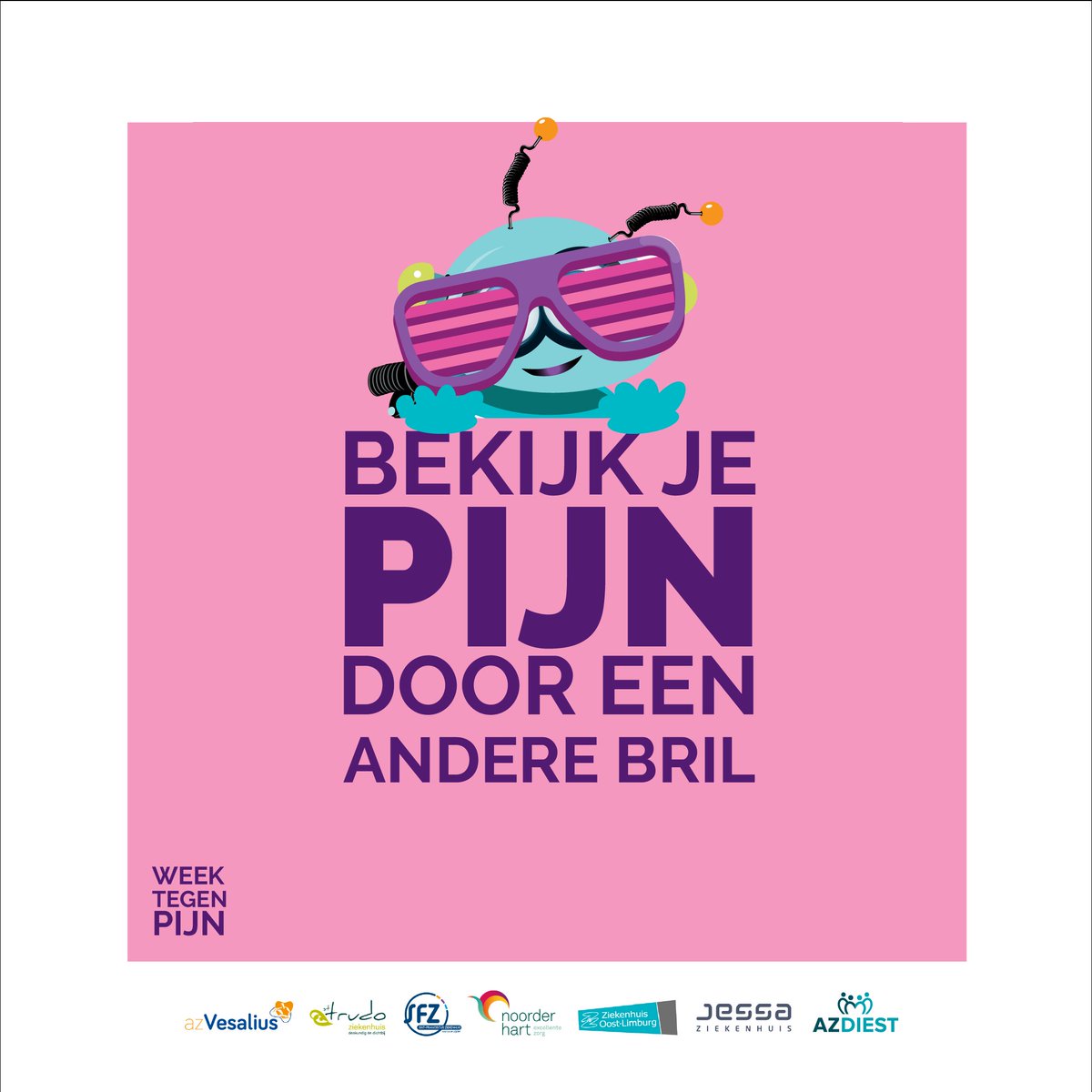 Het is #WeekVanDePijn! Jessa bundelt de krachten met andere Limburgse ziekenhuizen om pijn beter te begrijpen en te verlichten. Ons doel? Pijn bespreekbaar maken en patiënten helpen een betere levenskwaliteit te bekomen. ℹ️ Meer weten? Bezoek jessazh.be/week-van-de-pi…