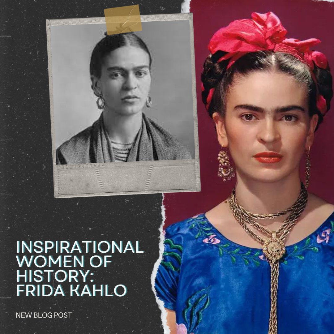 NEW BLOG POST: To round of Women's History Month, learn a little about one inspirational woman from history: Frida Kahlo! #cccu #fridakahlo #womenshistorymonth