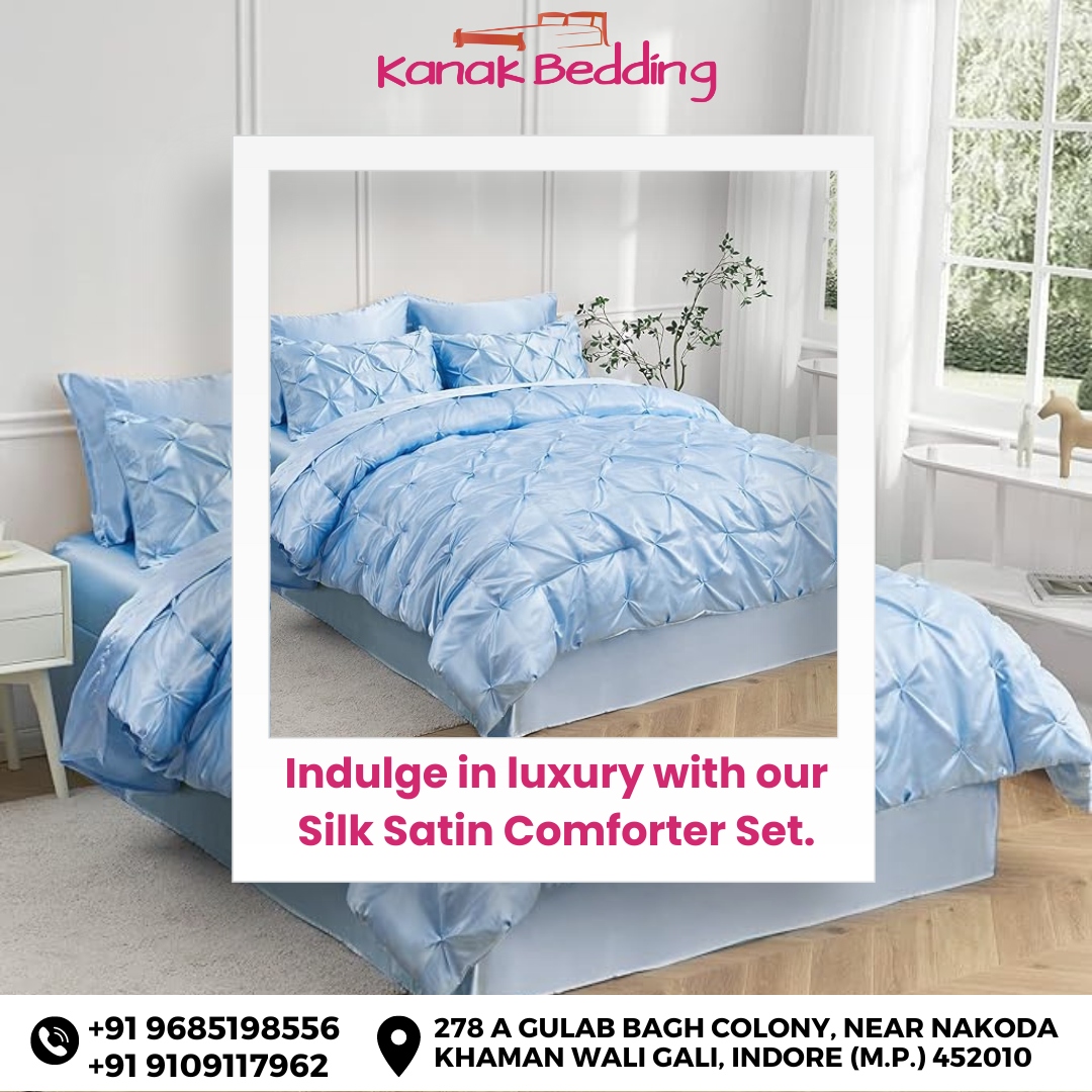 Indulge in Luxury with our silk satin comforter set.
.
.
.
.
#SilkSatinDreams #LuxuryBeddingExperience #IndulgentSleep #SatinComfortSet #DreamInSilk #OpulentBedroom #SleepLuxuriously #SatinSerenity #SilkElegance #ComfortInStyle