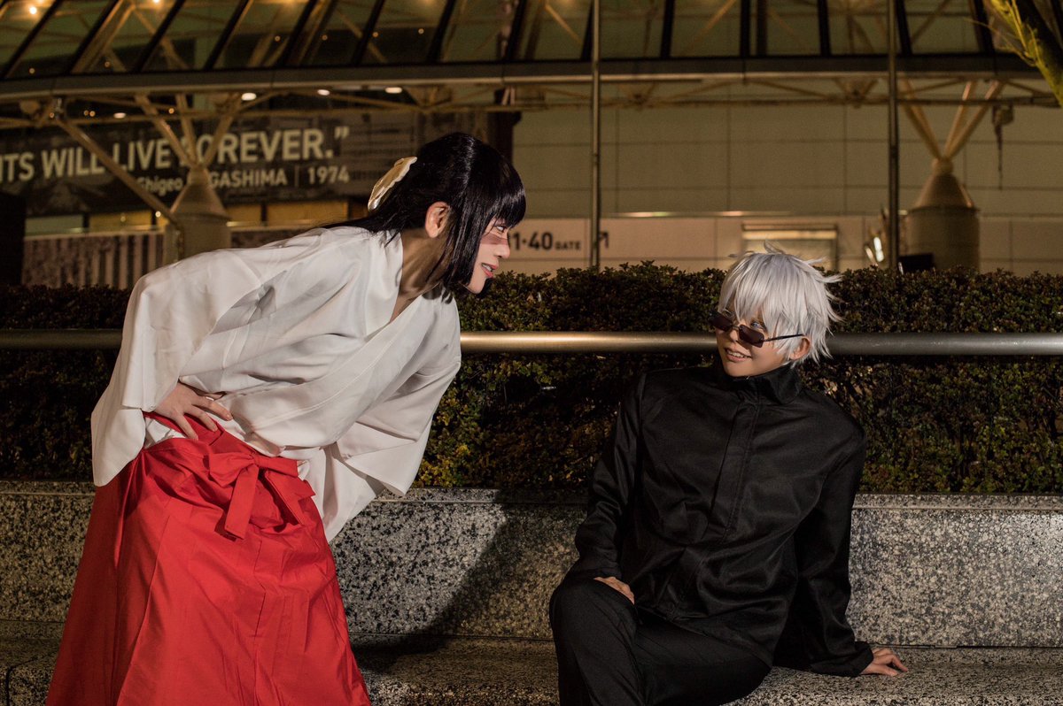 cosplay* 
呪術廻戦 

━━━━━━━━━━━━━━━━━━

                       割とマジで嫌い

━━━━━━━━━━━━━━━━━━

悟 怜遠さん(<a href="/Leon_xx6/">怜遠</a>)
歌姫 さをり
Photo by 烏介さん(<a href="/ukai_karasuke/">烏介</a>)