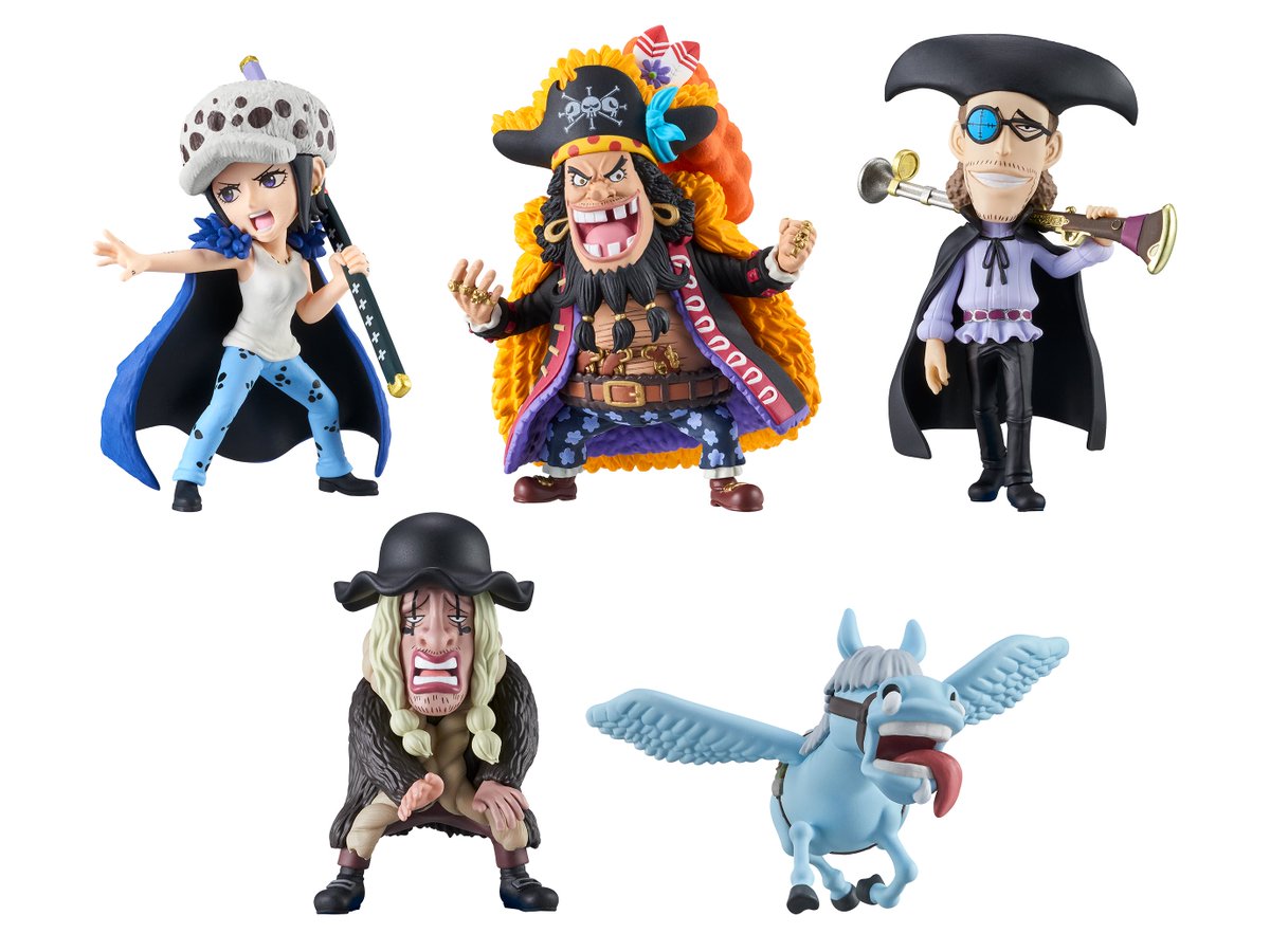 プライズ情報】 ワーコレに新登場！ ローvs.黒ひげ海賊団🏴‍☠️ ロー