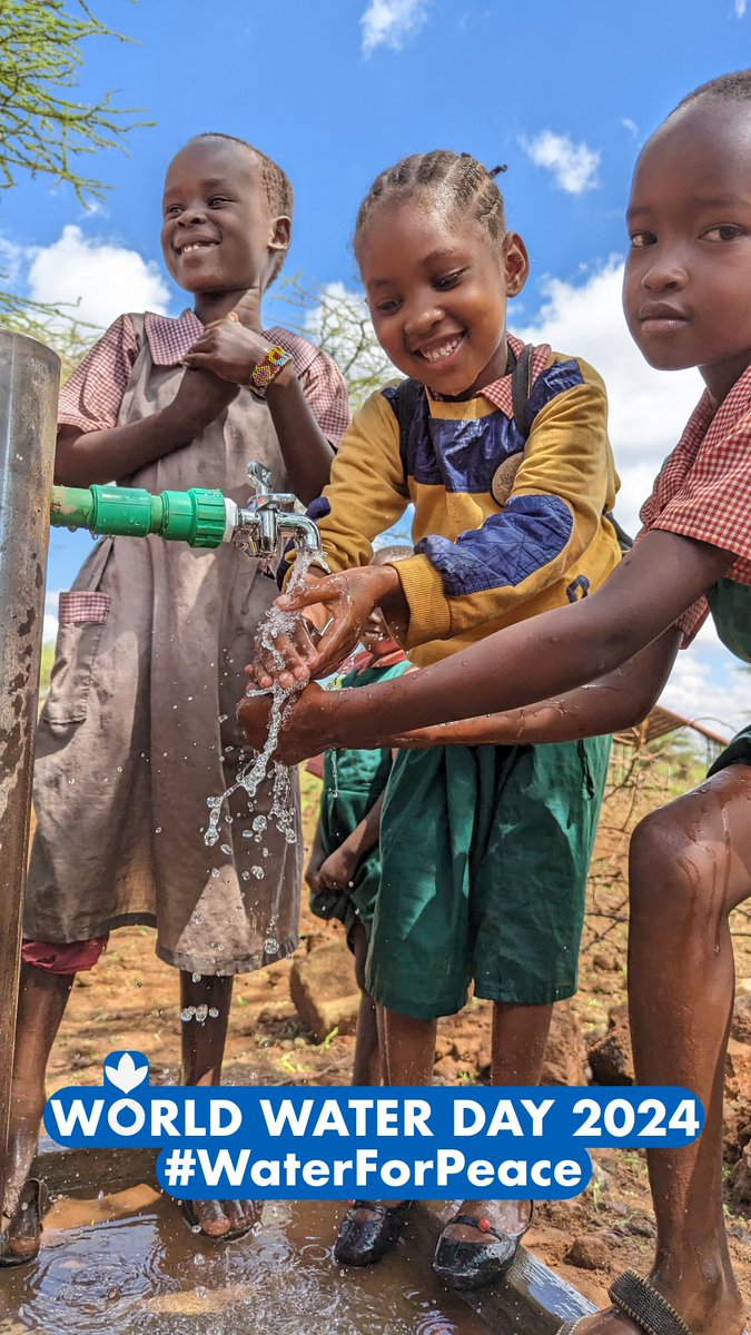Today is #WorldWaterDay! Let’s work together to balance everyone’s needs ensuring no one is left behind, to make water a catalyst for a more peaceful world. #WorldWaterDay2024 #WaterForPeace