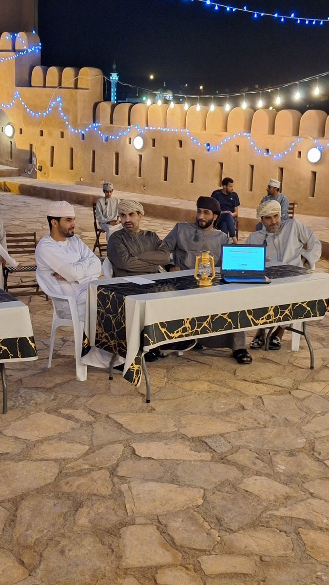 #جمعه_مباركه #يحدث_الآن  قلعة  نخل تحتضن اولى المسابقات الثقافية الرمضانية للفرق الرياضية بالشراكة بين نادي نخل <a href="/Nakhal__club/">نادي نخل</a> و شركة نخل الأهلية <a href="/nakhal_invest/">شركة نخل الأهلية للإستثمار</a> كجهة راعية للمسابقة.