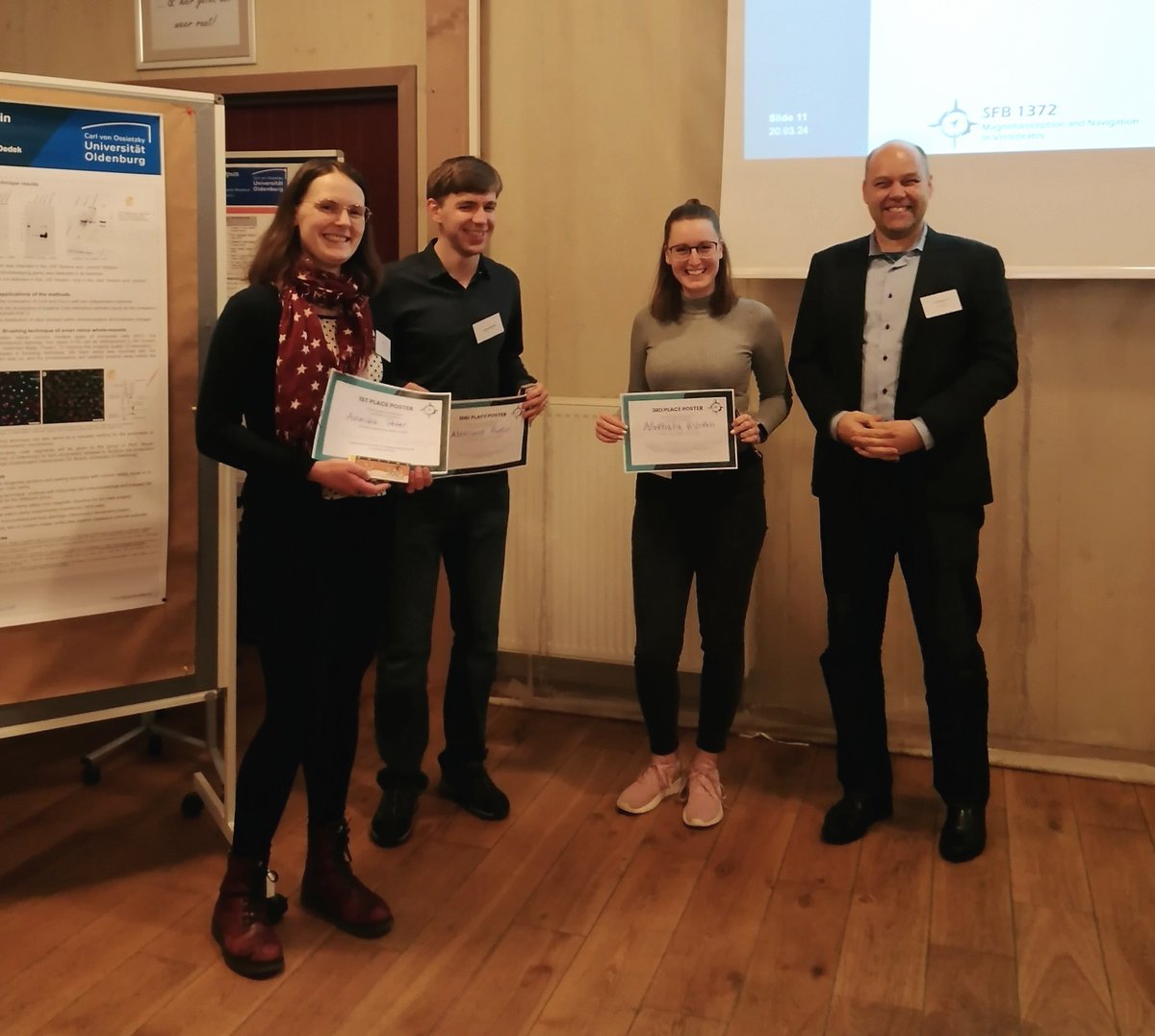 Three incredible days &amp; nights of #AnimalNavigation and #Magnetoreception at our 2024 Spring Meeting in a wonderful venue at the Thülsfelder Talsperre! Time flew as we enjoyed our discussions, talks and the new PhD student poster competition.