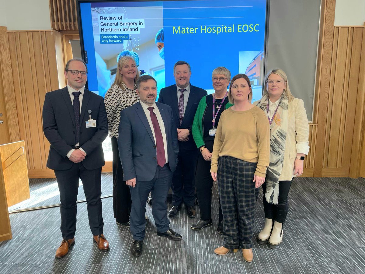 Health Minister has praised the innovation and teamwork of staff at the Elective Overnight Stay Centre in Belfast’s Mater Hospital.

The EOSC and the Mater’s theatre team have now treated more than 2,700 long waiting elective patients

Read more here: tinyurl.com/y5243u8u