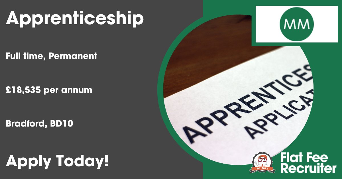 FFRecruitment's tweet image. Join MM Packaging in Bradford - exceptional Apprenticeship opportunities await! 

Apply now at: eu1.hubs.ly/H08dKCx0

#Apprenticeship #Traineejobs #Apprenticejobs