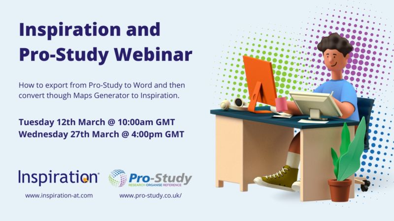 Sam and Ruby from @TechEdology are back on Wednesday at 4 PM to demo how a student can use @ProStudyUK and #Inspiration together during the assignment research and writing process. Register here: zurl.co/eAqt #AssistiveTech #Inclusion #Accessibility #StudySkills