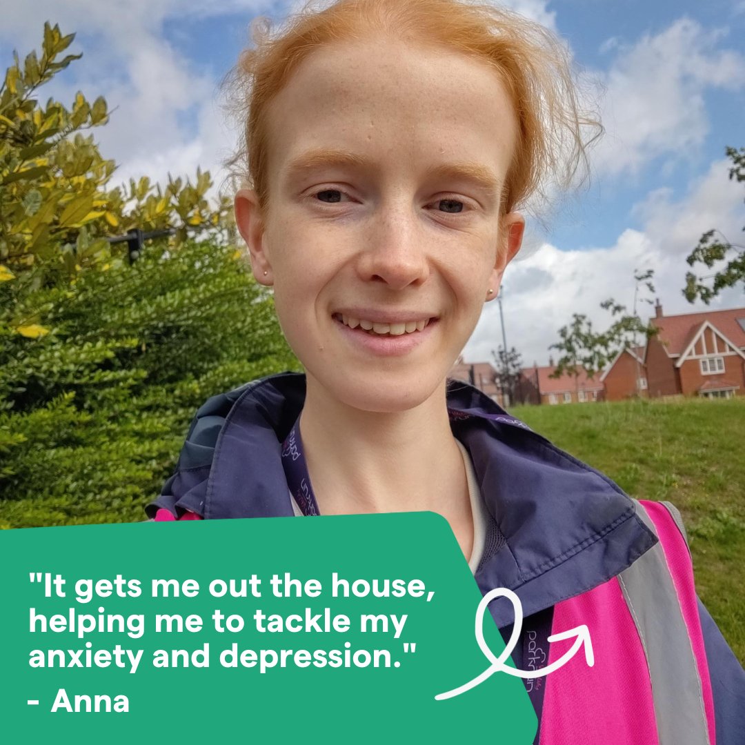 Living with poor mental health can make it more difficult to do daily activities and leave the house regularly. Anna tells us how volunteering for a local park run enabled her to meet new people and feel part of her local community again 👉 bit.ly/44XKsSR