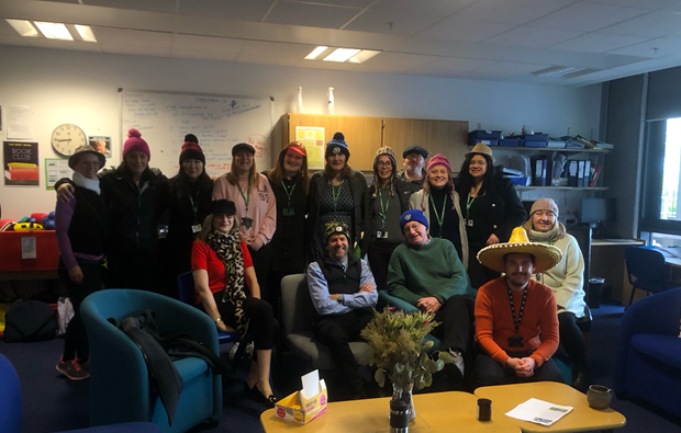 Wear a Hat Day for Brain Tumour Research is underway! Here are some of our CORE staff wearing their hats and raising money for a great cause. 😍🤠