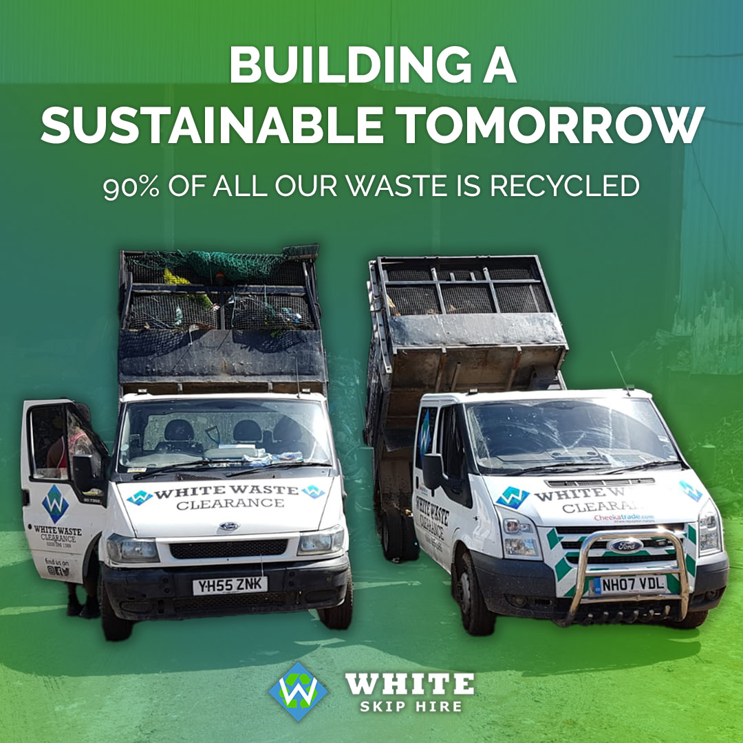 Join the movement towards a #GreenerTomorrow!💚

With #WhiteSkips, we're committed to #Recycling 90% of your #Waste.♻️

Feel empowered knowing you're contributing to a #HealthierPlanet. 🌎

Join us on the path to a #SustainableFuture!

shorturl.at/imtV9 🔗

#WhiteSkipHire