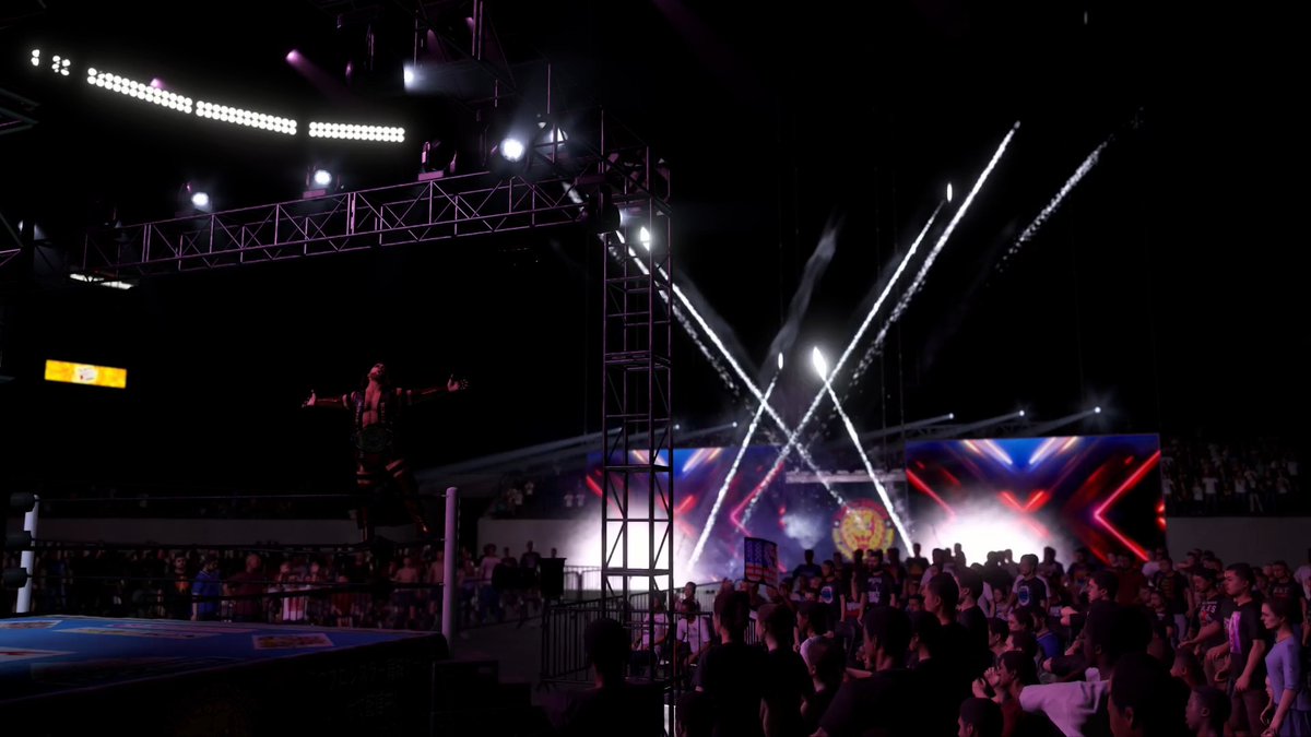 Karnage2K's tweet photo. Me &amp; @The_AWF's @BurnAWF went on tour in Japan at the Tokyo Dome to have our rivalry match infront of the japanese crowd &amp; they absolutely loved our 26 minute match. Matt Burnett took the victory but at least the crowd relished it. 🔥 https://t.co/DKfVHN1sUb