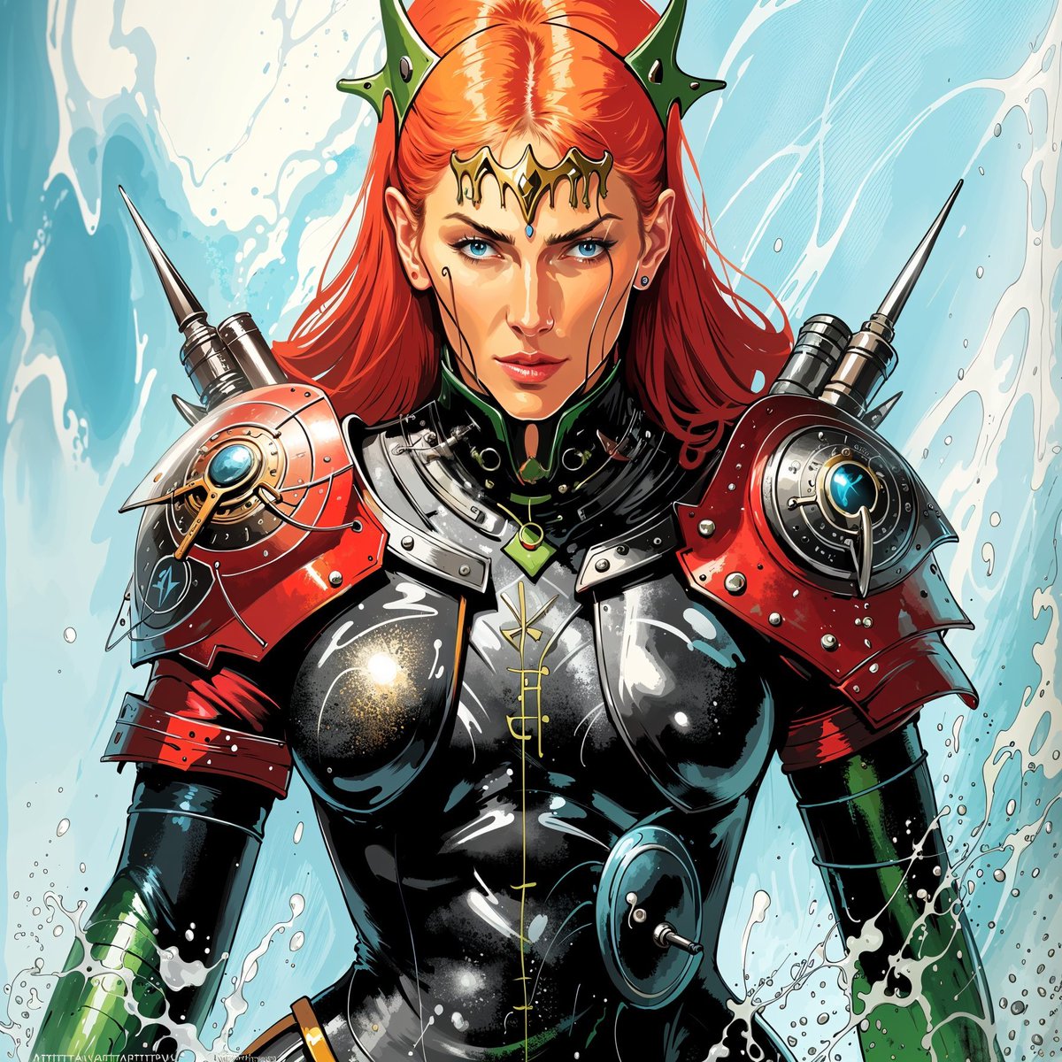 samurai_xdc's tweet image. Thinking about what should be the visual style of the #samurAI Comic 🤔

Which of the following 3 options convince you the most? 

#WeAreXDC #XDC #XDCNetwork