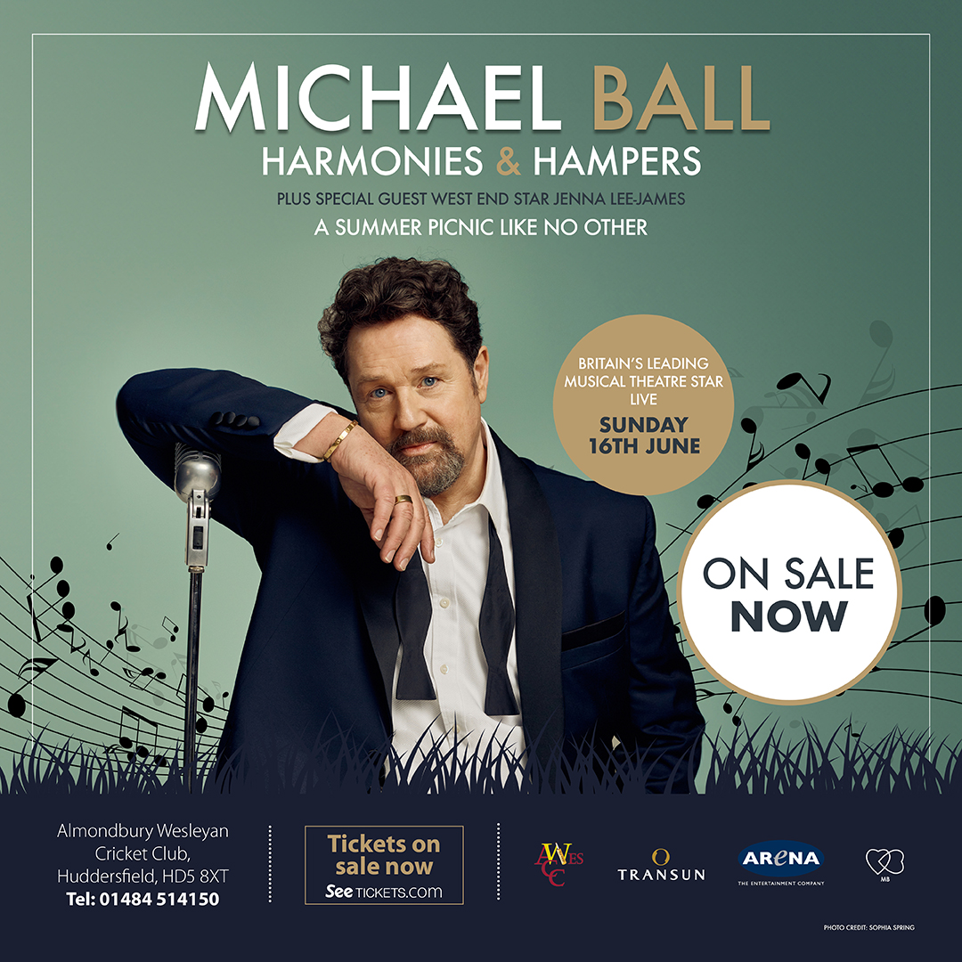 Almondbury Wes CC (@officialawcc) on Twitter photo We are delighted to announce Michael Ball will be joining us for a very special concert at the Wes on Sunday 16th of June. 
Book now to avoid missing out on this special event - shorturl.at/pTU14 #michaelball
#michaelball We are delighted to announce Michael Ball will be joining us for a very special concert at the Wes on Sunday 16th of June. 
Book now to avoid missing out on this special event - shorturl.at/pTU14 #michaelball
#michaelball