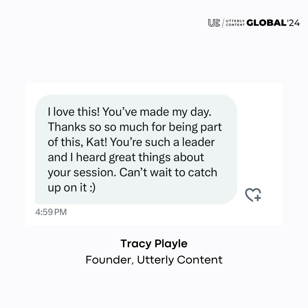 uxcontentchamp's tweet image. Get ready to elevate your UX writing portfolio and be a part of a thriving UX writing community. 

Click the link 👉 uxcontentchamp.com  to join our April cohort

#uxcontentchamp #utterlycontent24 #uxcommunity #uxcontentchamp #uxwriters #writerscommunity