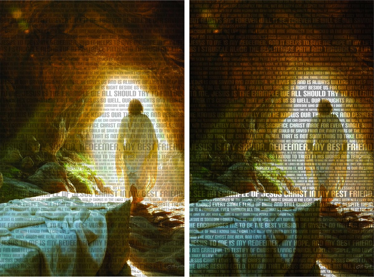_dIb__'s tweet photo. Decoration for a church in text style.
Dark and light options
#textPortrait #Portrait #poster #church #Resurrection #Jesus https://t.co/nyUlGXkOEN