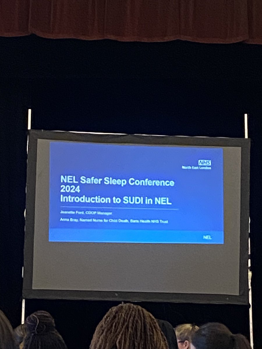 Here we are at the North East London Safer Sleep Conference 2024! A great day ahead! #SUDI 
#becausewecare #workingtogether @NELFT @NHSBartsHealth @BHRUT_NHS @lbbdcouncil  @NHSHomerton @NHS_ELFT @NewhamLondon