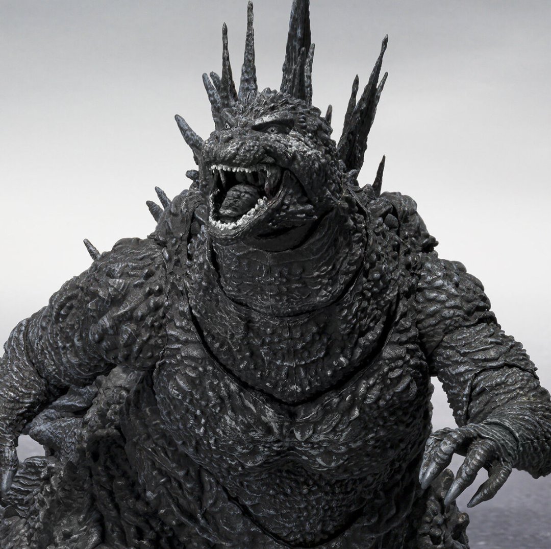 bj45160e's tweet photo. S.H.MonsterArts ゴジラ（2023） マイナスカラーVer.　なんとか予約できた〜

#SHMonsterArtsゴジラ（2023） https://t.co/r3ZXvLkjIm