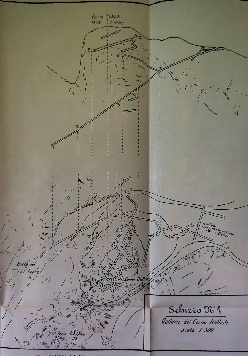 andyblanck1's tweet photo. #ww1map of the Italian underground tunnels dug on the Corno Battisti, Monte #Pasubio area. Pictures of entrance number 8.
Find it on the map!
#ww1tunnel
#ww1italianfront https://t.co/GWgHeTIcKD