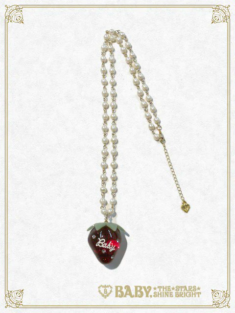 BABY入荷情報】立体的ないちごモチーフがキュートなアクセサリーが入荷 