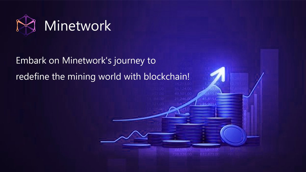 Minetwork_erc's tweet photo. 🚀 Embark on Minetwork's journey to redefine the mining world with blockchain!
🛣️ Phase 1: Lay the Groundwork with MINET Token Launch &amp; Community Building. https://t.co/A8suS92Oci