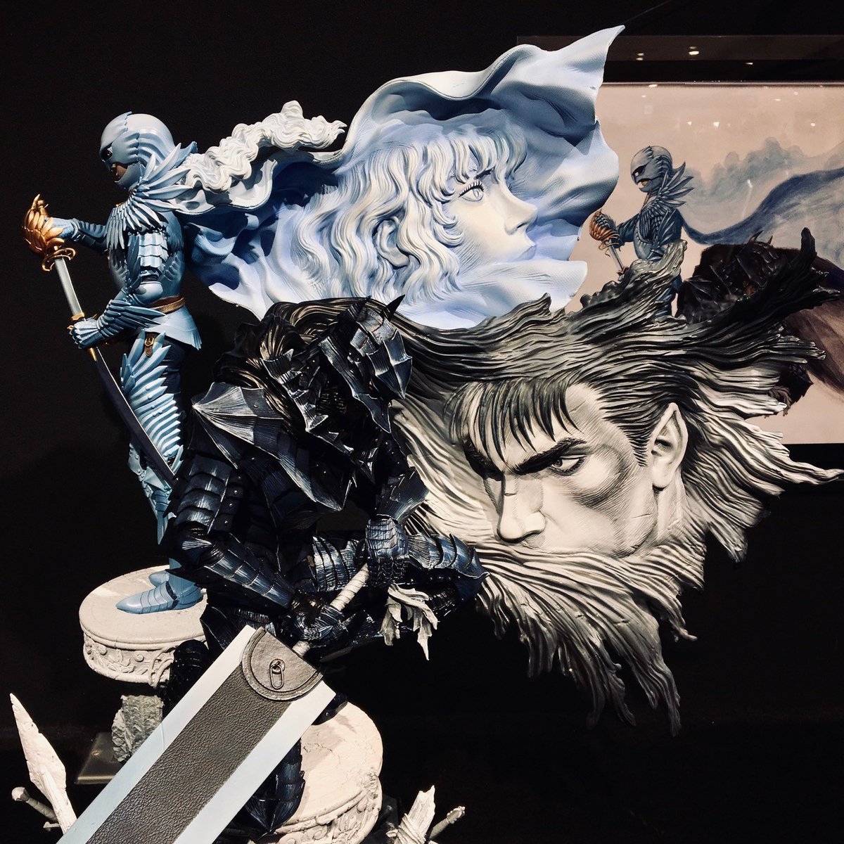 ベルセルク】ガッツ&スラン GOD 引き抜ける HANDフィギュア ベルセルク】ガッツ&スラン GOD 引き抜ける HANDフィギュア