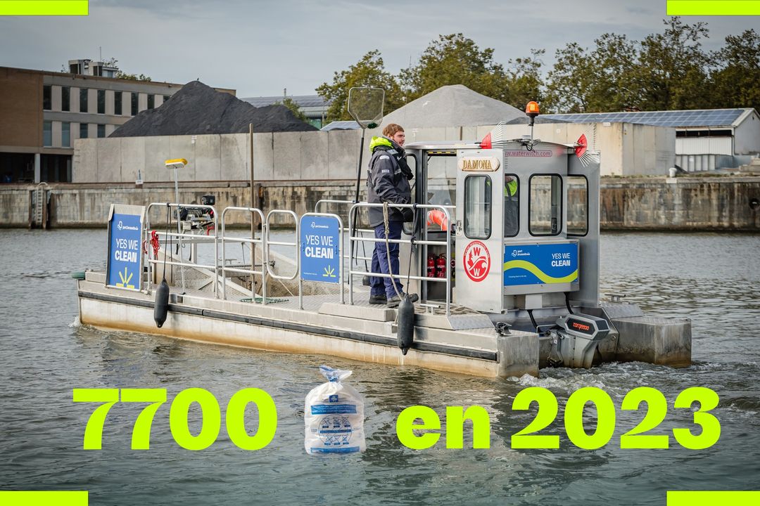 #worldwaterday, l'occasion de réfléchir à ce que l'eau représente pour chacun d'entre nous. Le Port s'engage chaque jour à garder cette eau sans déchets.

👉 en 2023 nous avons recolté 231 m3, l'équivalent de 7700 sacs poubelles de déchets flottants sur le canal !