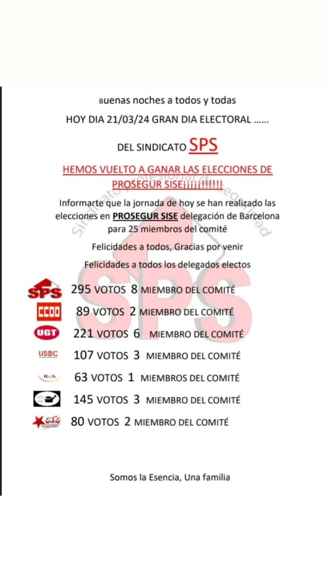 SindicatoSPS's tweet photo. https://t.co/10hCSXJoIq https://t.co/47KEmBCrjZ